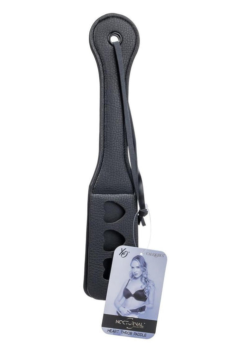 Load image 1 in gallery view. Nocturnal Collection Heart Throb Paddle - Black