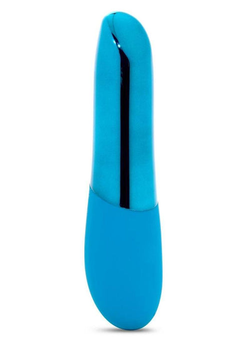 Load image 1 in gallery view. Nu Sensuelle Nikita Rechargeable Silicone Bullet with Nitro Motor - Deep - Blue/Turquoise