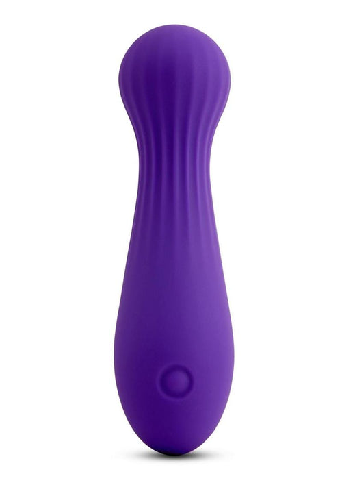 Load image 1 in gallery view. Nu Sensuelle Sola Nubii Flexible Rechargeable Silicone Bullet - Purple