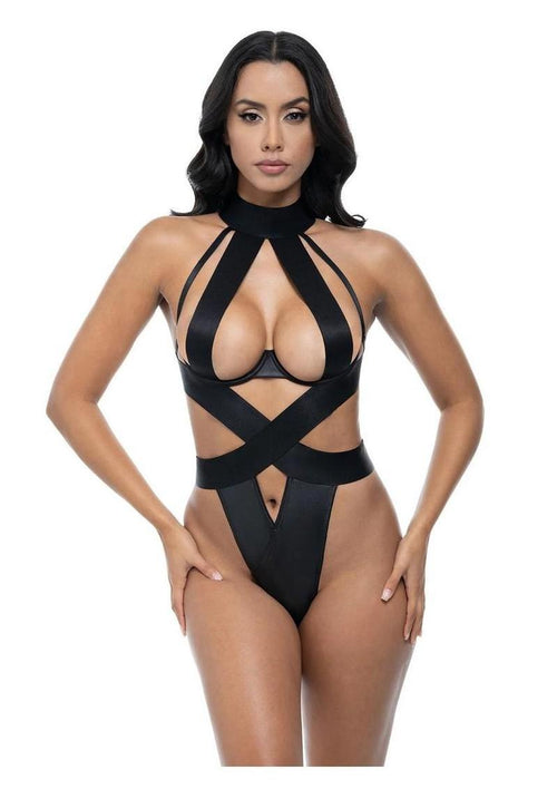 Load image 1 in gallery view. Oh LA LA Lydie Teddy - Black - Medium/Small