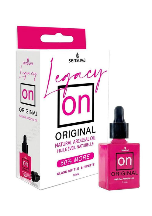 Load image 1 in gallery view. On Original Legacy Clitoral Arousal Oil 7.5ml Glass Bottle