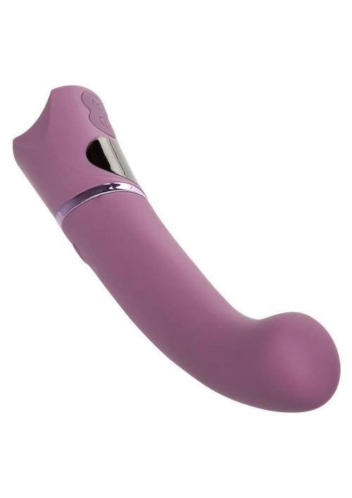Load image 1 in gallery view. Orgasmatron Digital G-Wand Rechargeable Silicone Massager - Purple