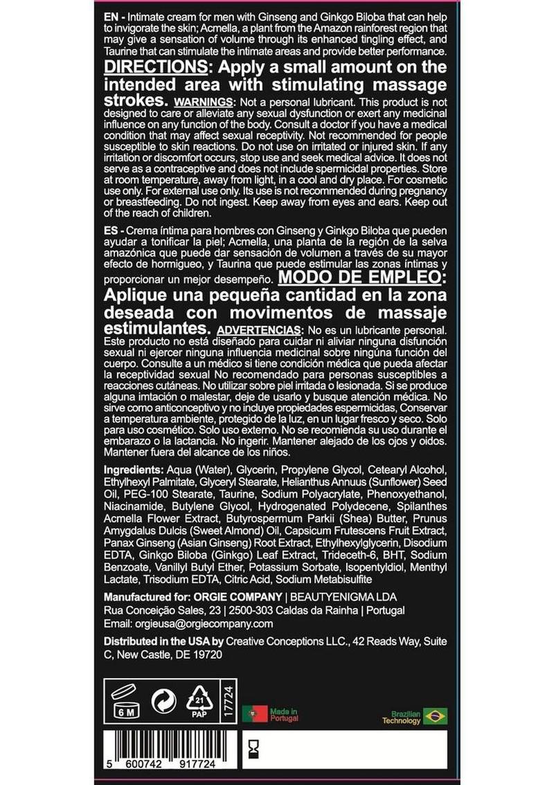 Orgie Touro XXXL Erection Enhancer and Enlarger Orgie