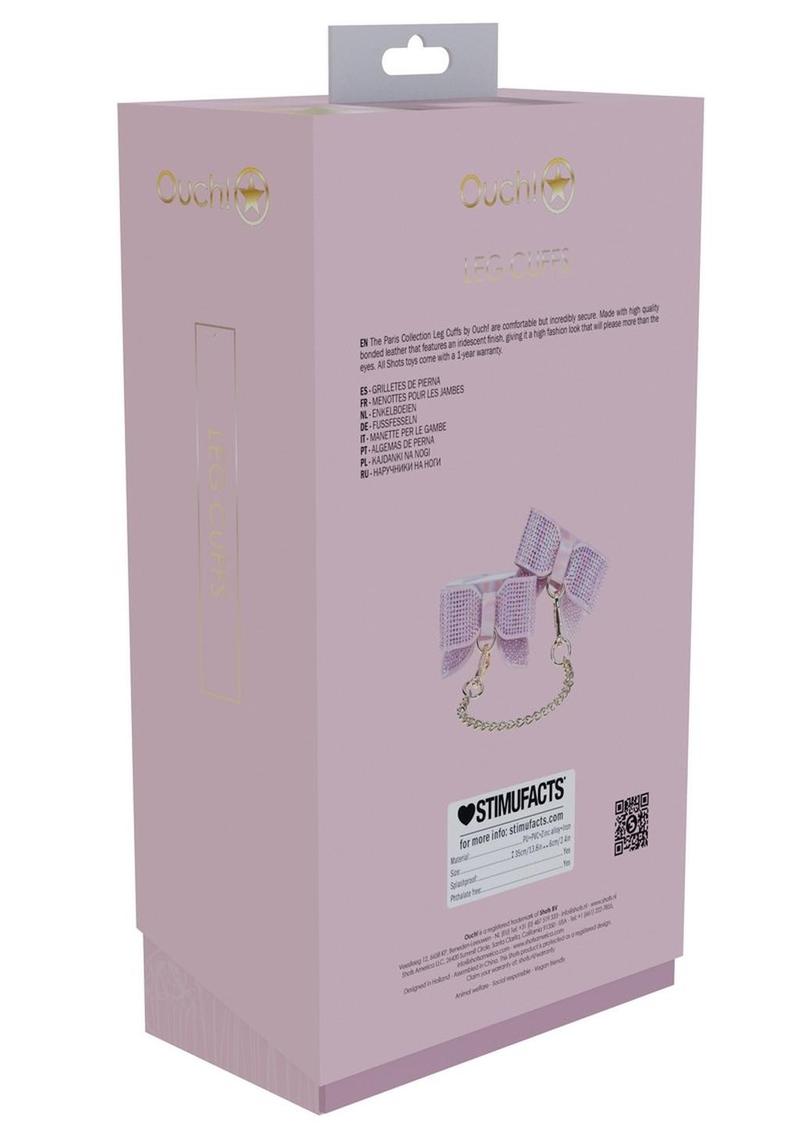 Ouch! Paris Collection Leg Cuffs Ouch!