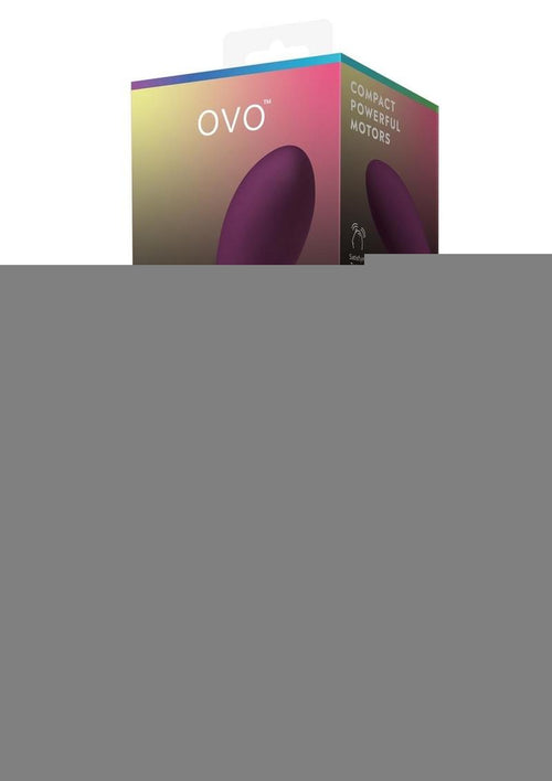 Load image 1 in gallery view. OVO Beacon Rechargeable Silicone Dual Stim Vibrator - Purple