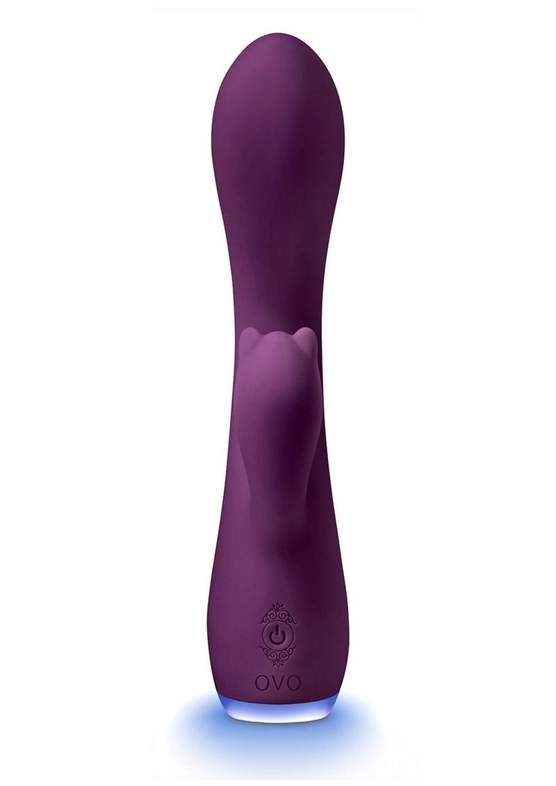 OVO Beacon Rechargeable Silicone Dual Stim Vibrator OVO