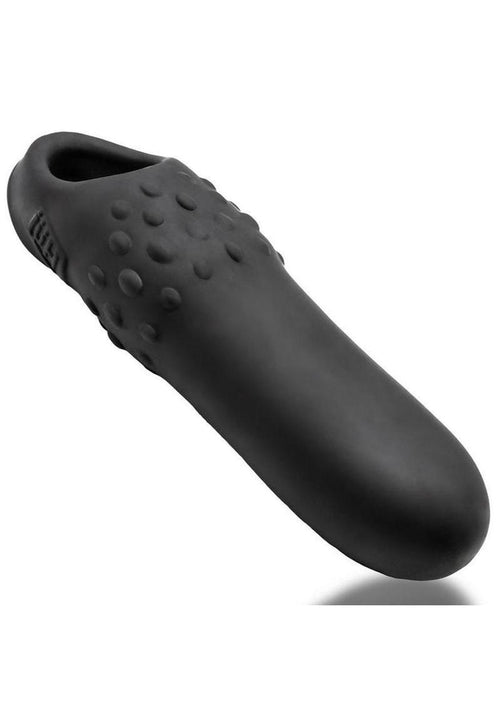 Load image 1 in gallery view. Oxball Knotter Smooth and Swole Nub Based Cocksheath Night Edition - Black