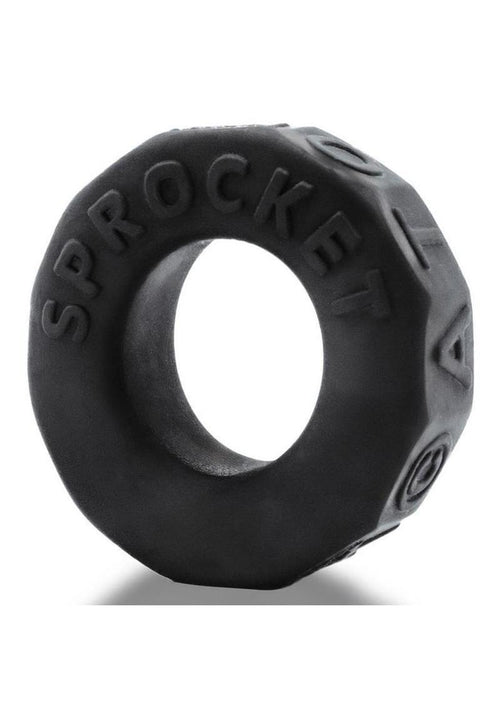 Load image 1 in gallery view. Oxballs Atomic Jock Sprocket Super Stretchy Cock Ring Night Edition Oxballs