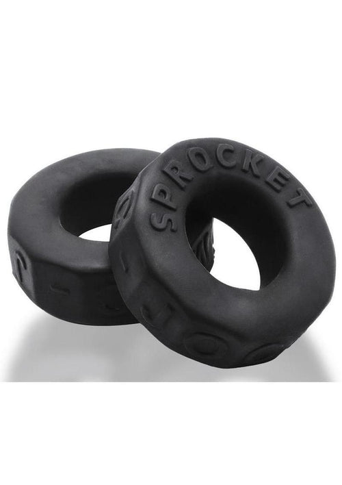 Load image 1 in gallery view. Oxballs Atomic Jock Sprocket Super Stretchy Cock Ring Night Edition Oxballs