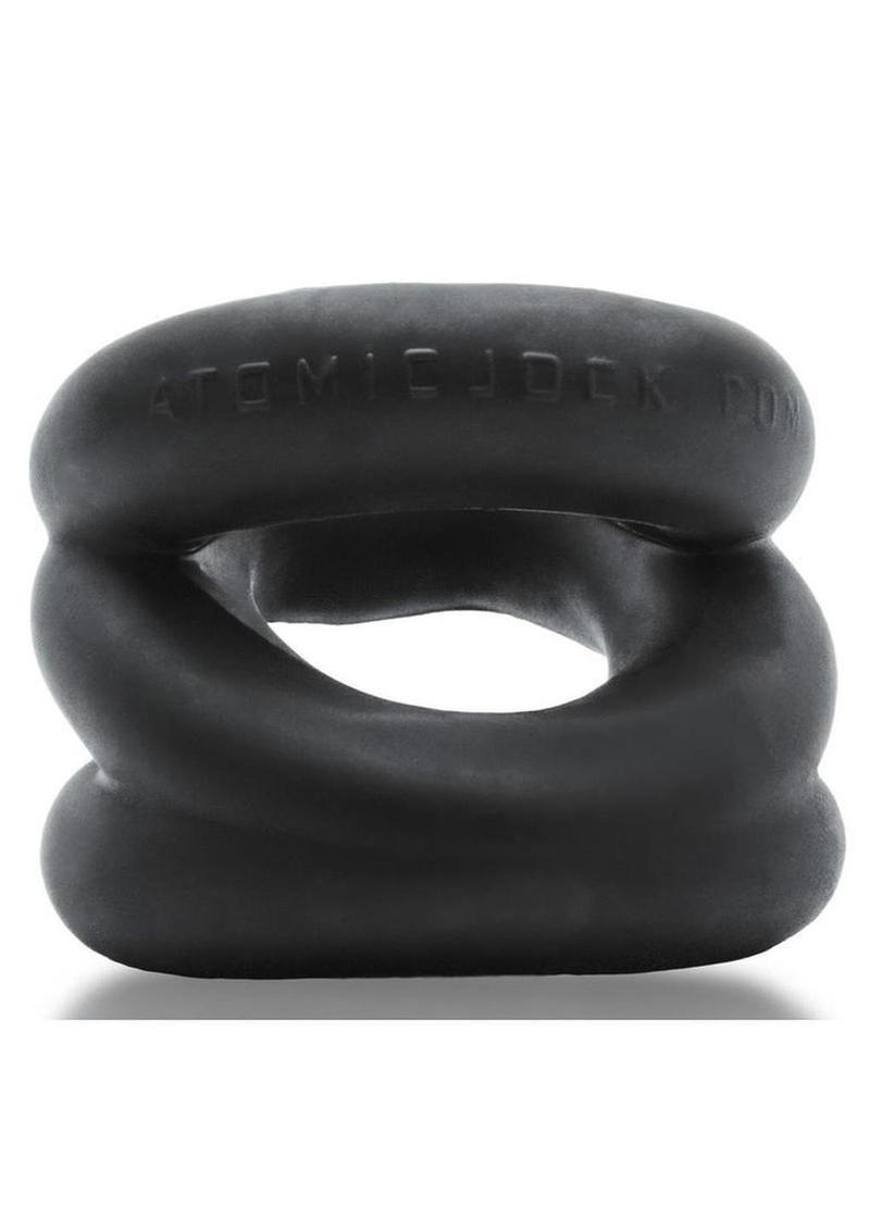 Oxballs Atomic Jock Z-Balls Cock Ring and Ball Stretcher Night Edition Oxballs