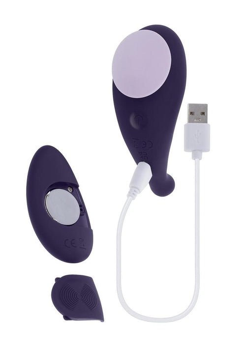 Load image 1 in gallery view. Panty Party Rechargeable Silicone Vibrator with Remote Evolved