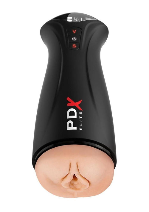 Load image 1 in gallery view. Pdx Elite Fuck-Gasm Rechargeable Male Masturbator - Vanilla