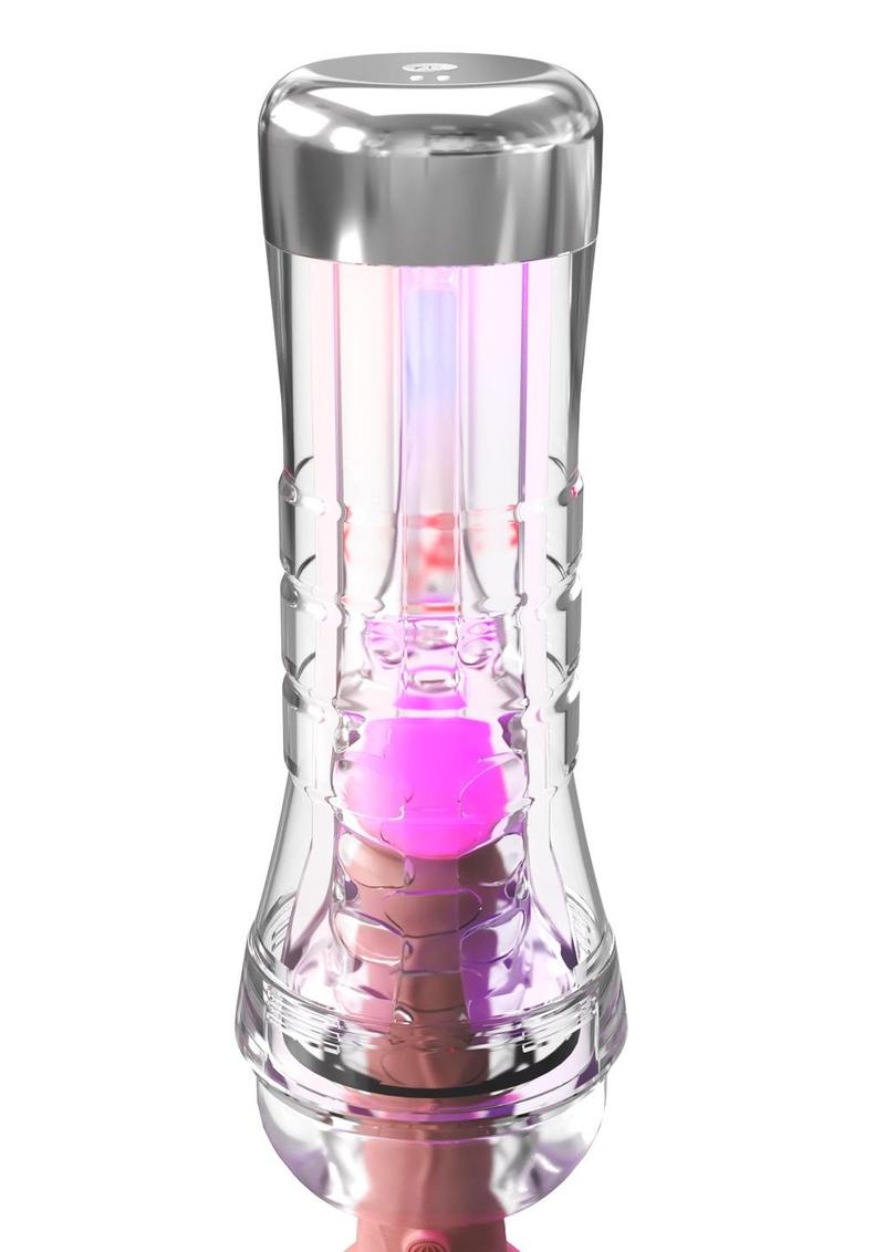 Pdx Elite Viewtube XXL See-Thru EZ-Grip Led Stroker PDX Elite
