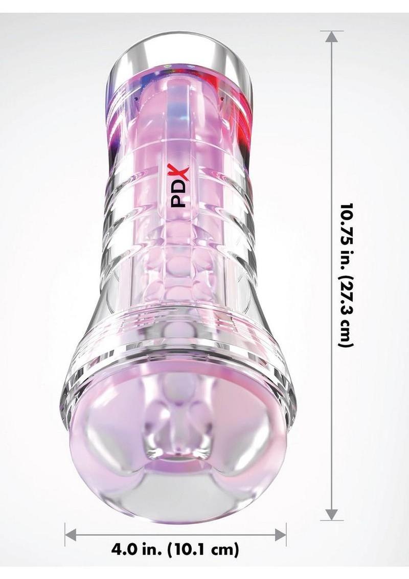 Pdx Elite Viewtube XXL See-Thru EZ-Grip Led Stroker PDX Elite