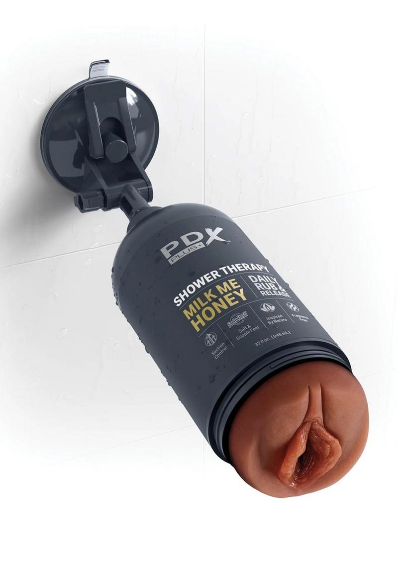 Pdx Plus Shower Therapy Milk Me Honey Discreet Stroker PDX Plus