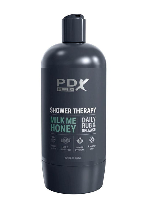 Load image 1 in gallery view. Pdx Plus Shower Therapy Milk Me Honey Discreet Stroker - Vanilla