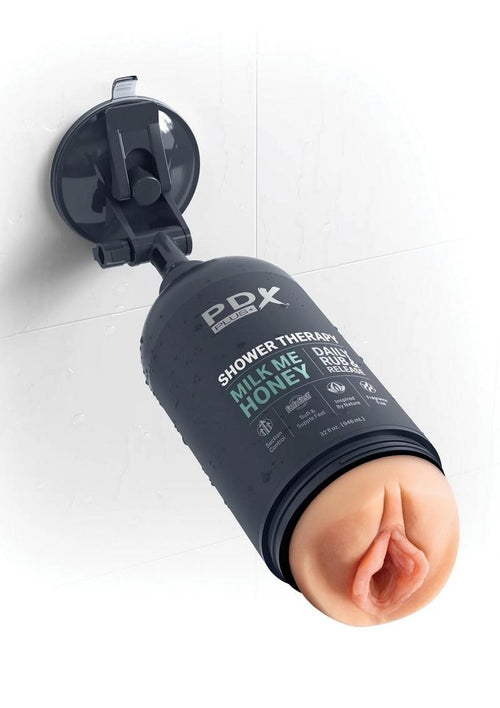 Load image 1 in gallery view. Pdx Plus Shower Therapy Milk Me Honey Discreet Stroker PDX Plus