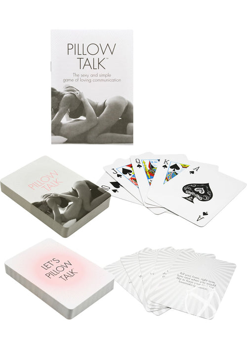 Load image 1 in gallery view. Pillow Talk Couples Card Game