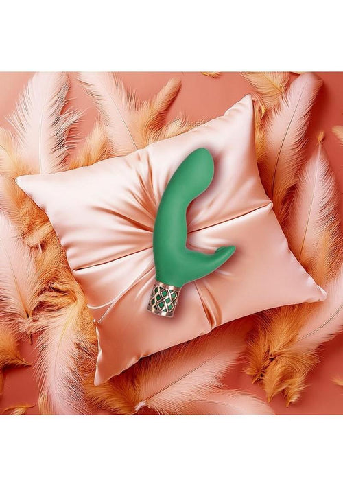 Load image 1 in gallery view. Pillow Talk Secrets Sinful Rechargeable Silicone Dual Vibrating Wand Pillowtalk