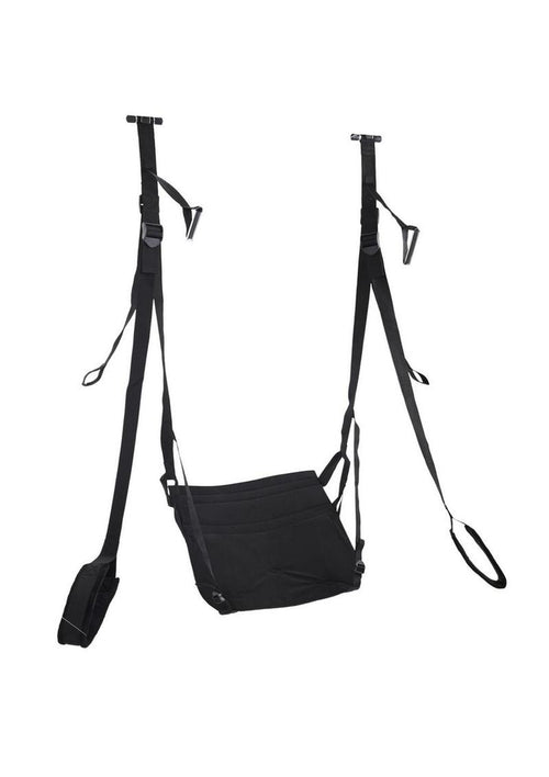 Load image 1 in gallery view. Pivot Deluxe Door Jam Sex Sling - Black