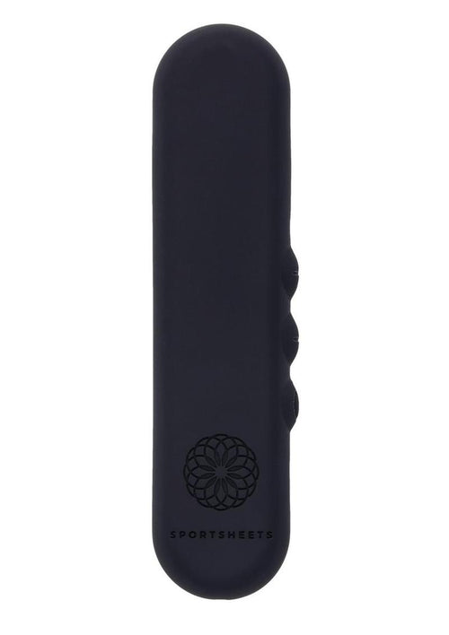 Load image 1 in gallery view. Pivot Flat Bullet Rechargeable Silicone Mini Vibe - Black