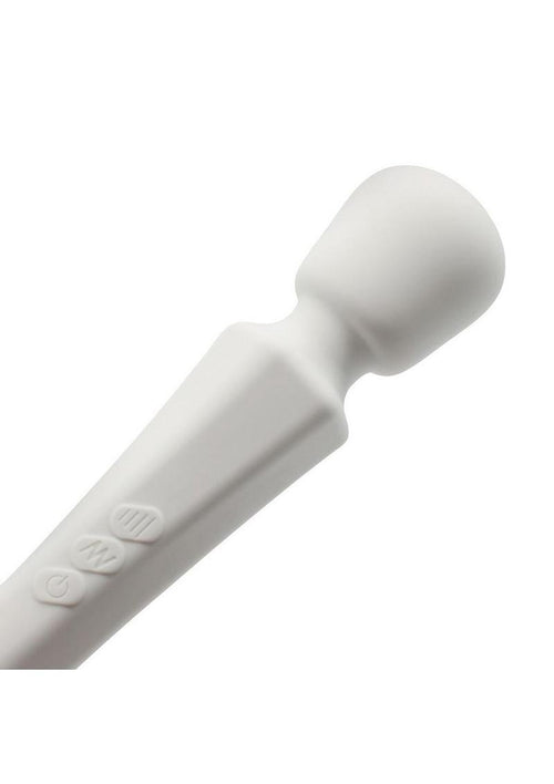 Load image 1 in gallery view. Handheld Rechargeable Body Wand Massager - White Pixey