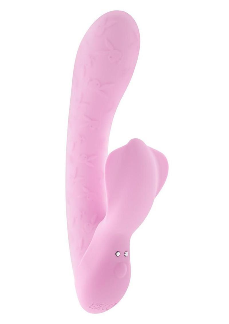 Playboy Rabbit Party Rechargeable Silicone Rabbit Vibrator Playboy