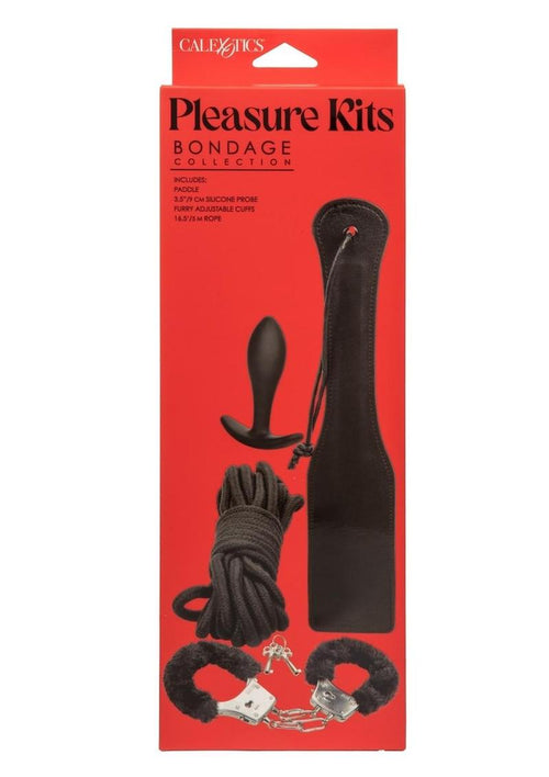 Load image 1 in gallery view. Pleasure Kits Bondage Collection - Black