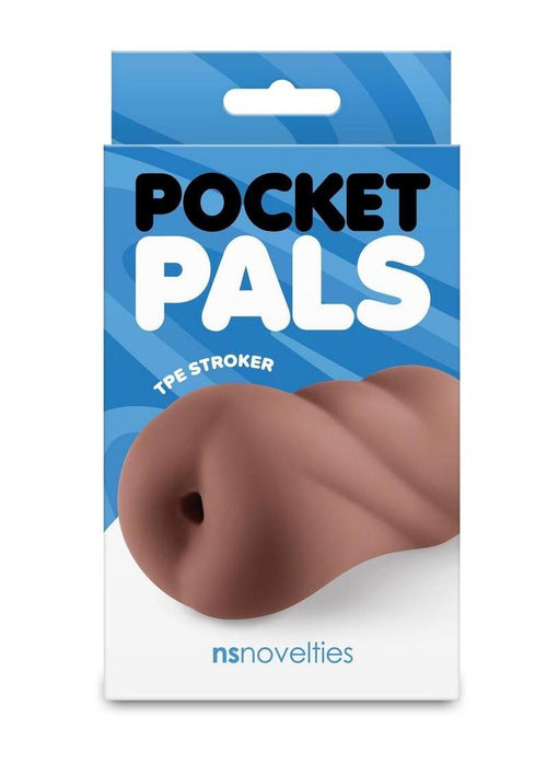 Load image 1 in gallery view. Pocket Pals Anal Stroker - Chocolate