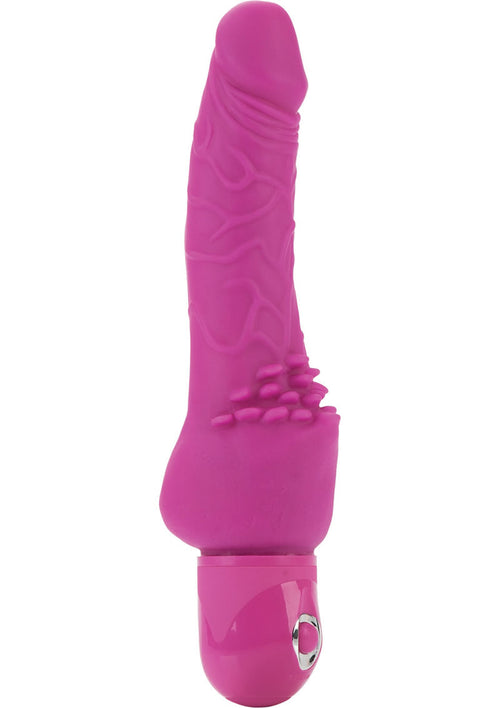 Load image 1 in gallery view. Power Stud Cliterrific Vibrator Waterproof - Pink - 6.75in