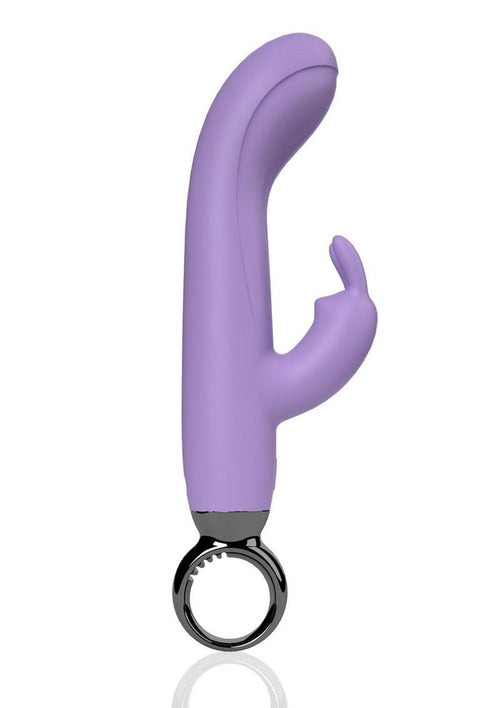 Load image 1 in gallery view. Primo Rabbit Rechargeable Silicone Vibrator - Lavender/Purple