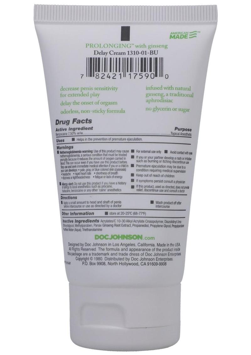 Prolonging Delay Cream For Men - Its Cassidy Bybee
