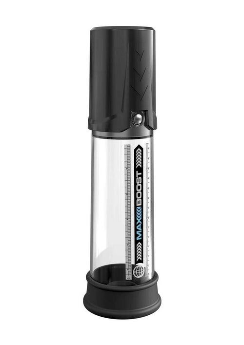 Load image 1 in gallery view. Pump Worx Max Boost Penis Pump - Black/Clear