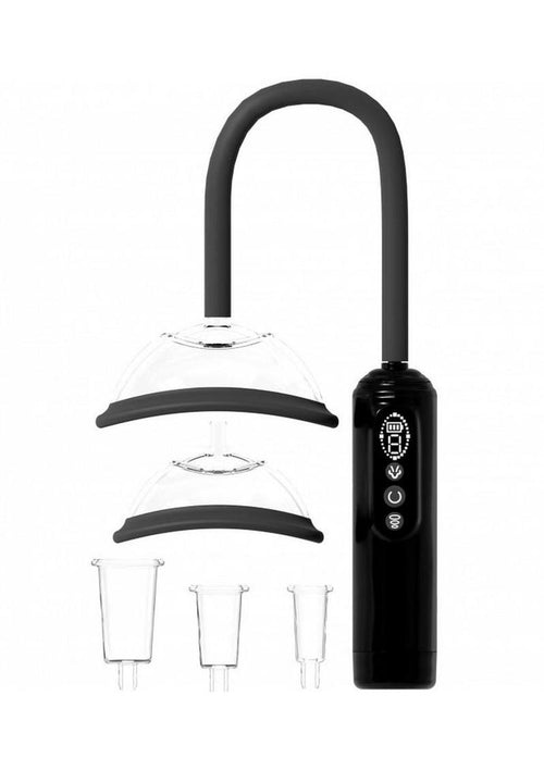 Load image 1 in gallery view. Pumped Automatic Rechargeable Vagina, Breast and Nipple Pump - Black