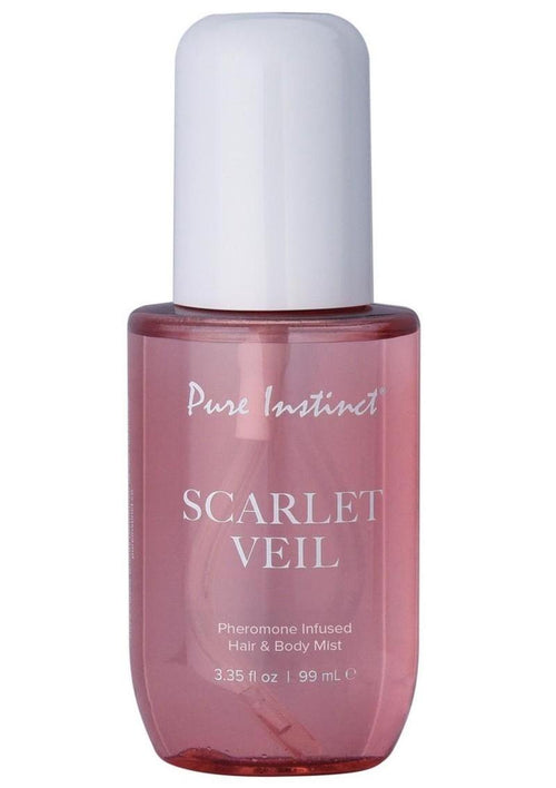 Load image 1 in gallery view. Pure Instinct Pheromone Hair and Body Mist - Scarlet Veil - 3.35oz/99ml