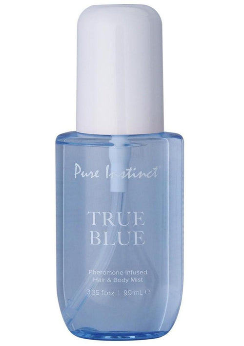 Load image 1 in gallery view. Pure Instinct Pheromone Hair and Body Mist - True - Blue - 3.35oz/99ml