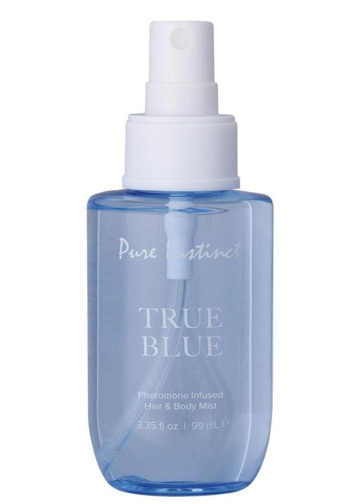 Load image 1 in gallery view. Pure Instinct Pheromone Hair and Body Mist - True - Blue - 3.35oz/99ml