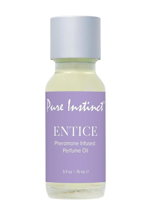 Load image 1 in gallery view. Pure Instinct Pheromone Perfume Oil Dropper- Entice - 0.5oz/15ml