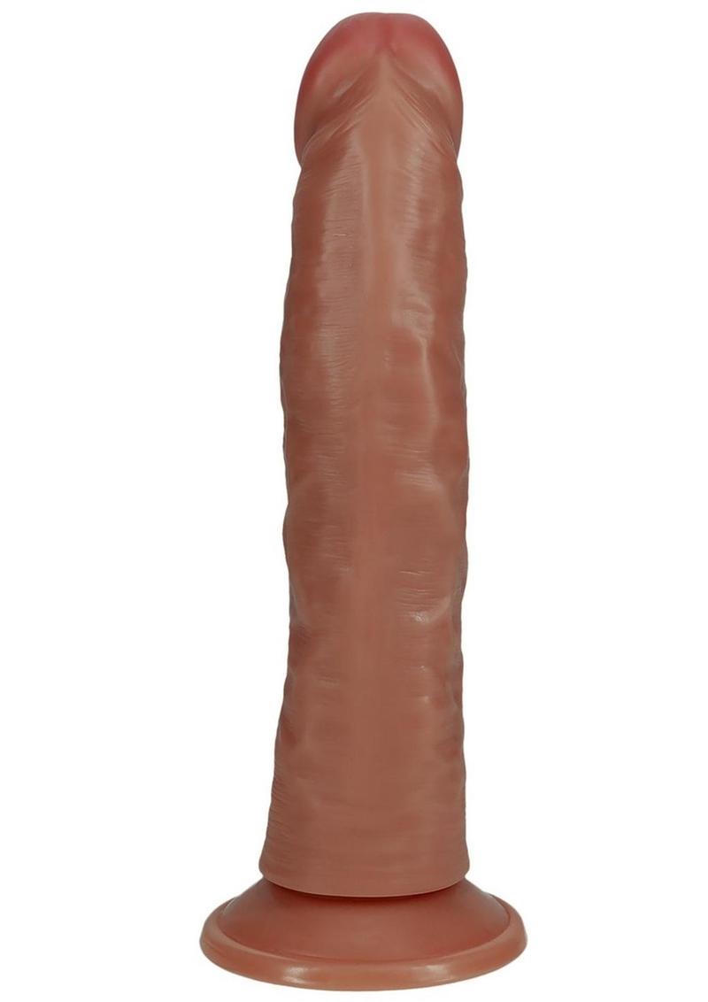 Realrock Vibrating Cock Regular Curved Real Rock