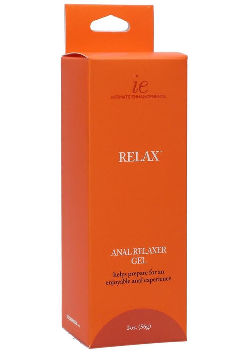 Load image 1 in gallery view. Relax Anal Relaxer For Everyone Water Based Lubricant - 2oz - Boxed