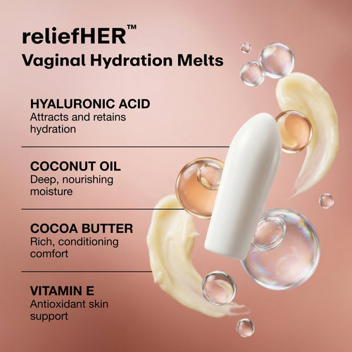 Load image 1 in gallery view. reliefHER™ Vaginal Hydration Melts