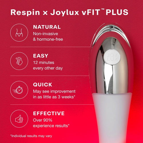 Load image 1 in gallery view. Respin x Joylux vFit® PLUS Red Light Intimate Wellness Device