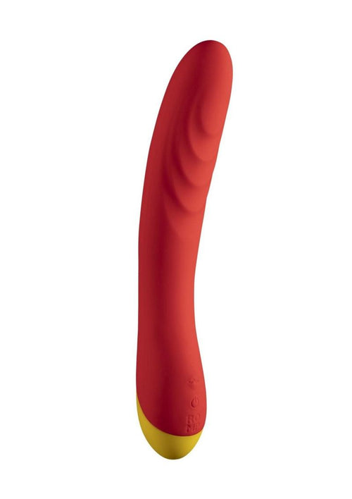 Load image 1 in gallery view. Romp Hype Rechargeable Silicone Vibrator - Orange