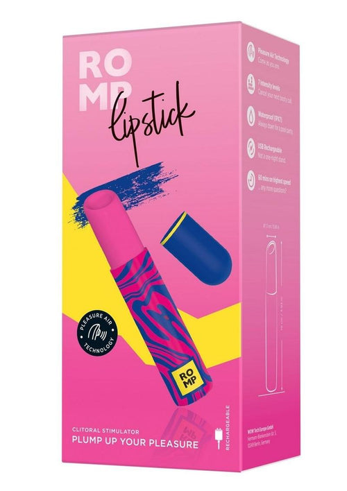 Load image 1 in gallery view. Romp Lipstick - Navy/Pink