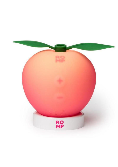 Load image 1 in gallery view. Pink Peach Rechargeable Silicone Vibrator Romp