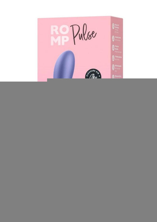 Load image 1 in gallery view. Romp Pulse Rechargeable Silicone Rabbit Vibrator with Pleasure Air - Pink/Purple