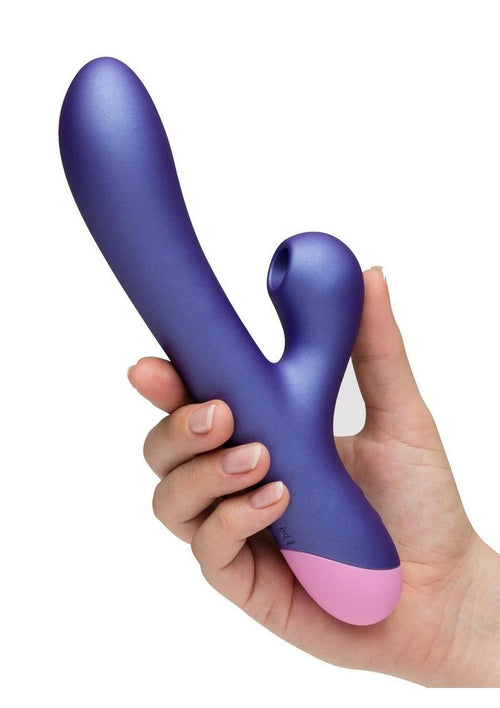 Load image 1 in gallery view. Romp Pulse Rechargeable Silicone Rabbit Vibrator with Pleasure Air Romp
