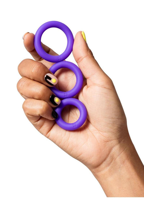 Load image 1 in gallery view. Romp Remix Trio Silicone Cock Rings Romp