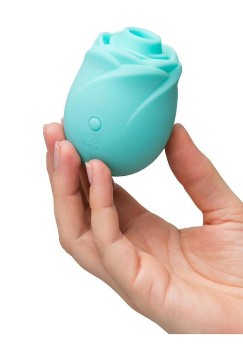 Load image 1 in gallery view. Romp Rose Glow Rechargeable Silicone Glow In The Dark Air Clitoral Stimulator