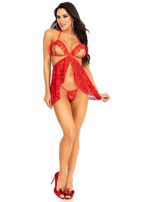 Load image 1 in gallery view. Ruffled Babydoll - Its Cassidy Bybee